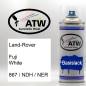 Preview: Land-Rover, Fuji White, 867 / NDH / NER: 400ml Sprühdose, von ATW Autoteile West.